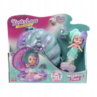KookyLoos Mermaid - PEARL - Bábika Morská panna